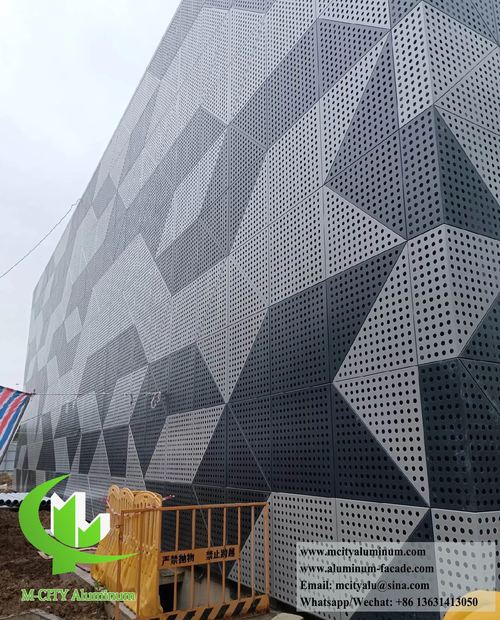 последние новости компании о Массивная алюминиевая облицовка: переопределение архитектурной эстетики с удивительным новым проектом