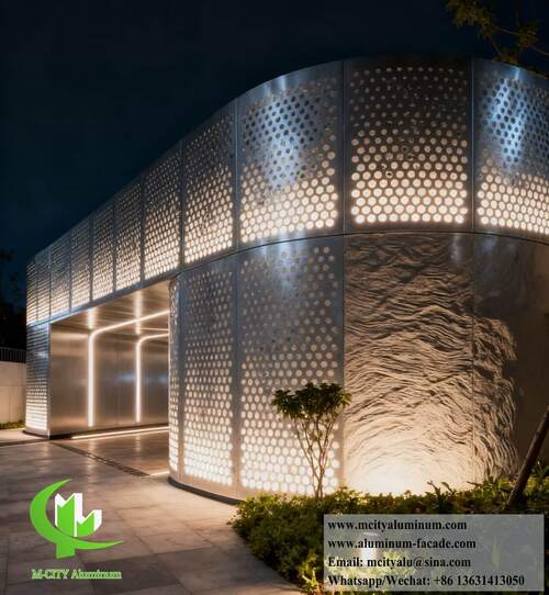 последние записи в блоге компании о Оптимизация воздушного потока в зданиях: наука о перфорированных алюминиевых фасадах