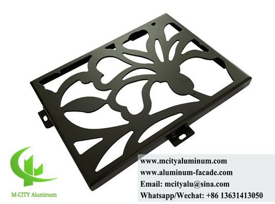 Хорошая цена Лазерный вырезанный металлический экран Плоская алюминиевая панель с полым узором онлайн