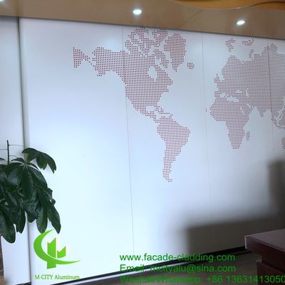 Хорошая цена белый цвет Покрытие порошковым покрытием из металлического алюминия с перфорированными панелями для наружной облицовки фасадов онлайн