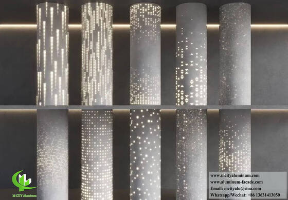 Хорошая цена Архитектурные алюминиевые колонны для фасадов и внешних конструкций онлайн