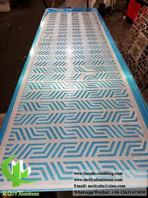 Хорошая цена Порошковое покрытие алюминиевый перфорированный экран 1200x2400 мм с настраиваемыми узорами для фасада и облицовки онлайн