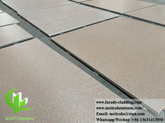 Хорошая цена Каменный цвет 3 мм толщины порошкопокрытый алюминиевый облицовочный панель для прочного фасада и внешней стены онлайн