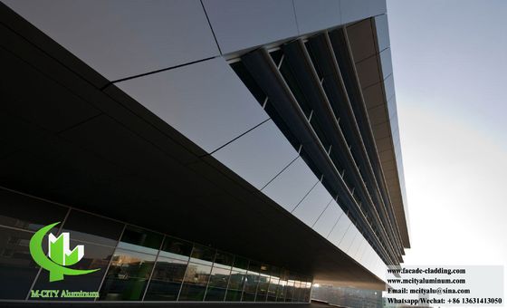 Хорошая цена Металлический лист Алюминиевая облицовка Фасадная декорация стен Толщина 3 мм ПВДФ покрытие онлайн