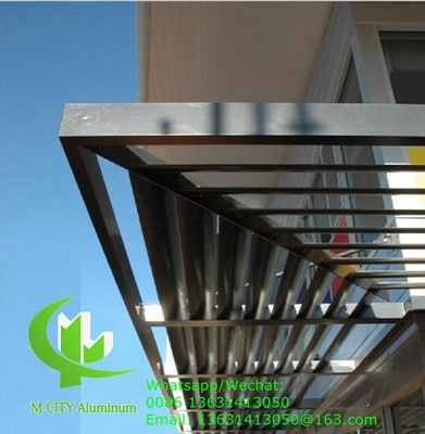 Foshan алюминиевый экструдированный профиль лопатки Aerofoil Fins Hunter Douglas System