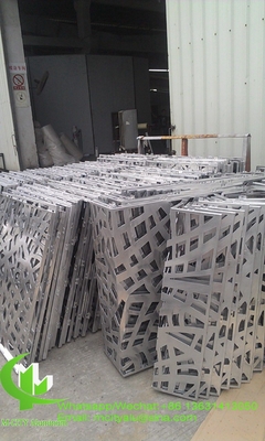 CNC режущая панель алюминиевый декоративный лист для фасада облицовки ограждения окна с красочной краской