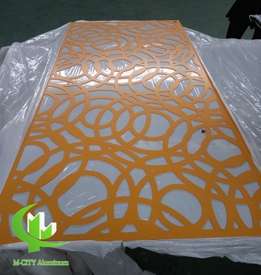 CNC алюминиевая резная декоративная панель с различными узорами панель экрана лазерной резки