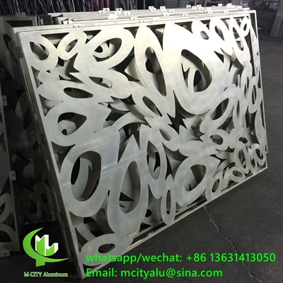 CNC алюминиевая резная декоративная панель с различными узорами панель экрана для лазерной резки толщиной 2 мм