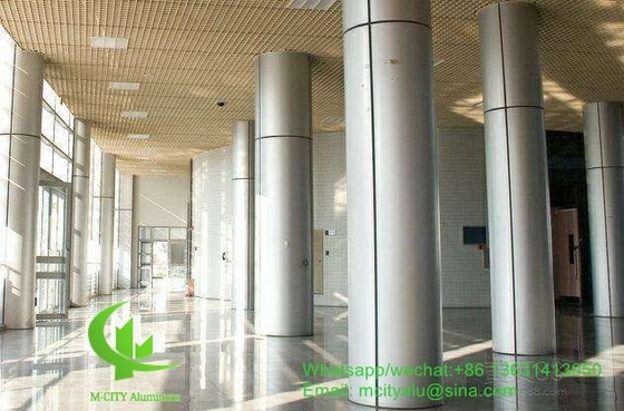 3 мм металлическая алюминиевая панель с порошкообразным покрытием для фасадной колонны занавесной стены