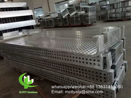 CNC-турна прокол Алюминиевая перфорированная панель Металлическая алюминиевая облицовочная панель резные листы панелей для фасада