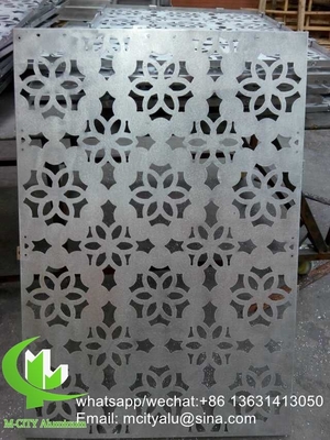 CNC лазерная режущая панель Перфорированная панель 3 мм Металлическая алюминиевая облицовка