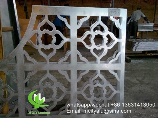 CNC лазерная режущая панель Перфорированная панель 3 мм Металлическая алюминиевая облицовка
