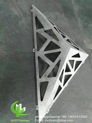 Металлическая алюминиевая облицовочная панель с перфорированным листом для облицовки фасада