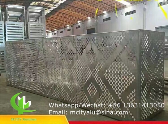 Алюминиевая перфорированная крышка для крышки кондиционера толщиной 2 мм