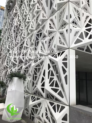 3D алюминиевая облицовочная панель Алюминиевая декоративная стенная панель для фасада с 2 мм металлическим листом 1 м х 1 м