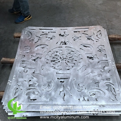 Алюминиевая перфорированная стенная панель для фасада балкона с металлическим листом 3 мм с pvdf