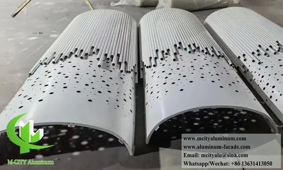 Металлическая колонна обшивка с лазерным вырезанием шаблона металлического листа с ЧПУ
