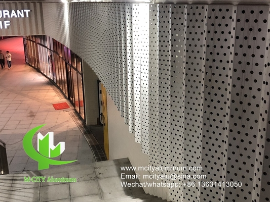 3D алюминиевая панель фасад стенной облицовки панель наружной крышки здания для здания наружной фасады