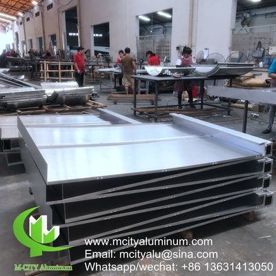 CNC алюминиевая облицовка фасада стенная облицовка внешняя часть здания шторная стена фасадный потолок