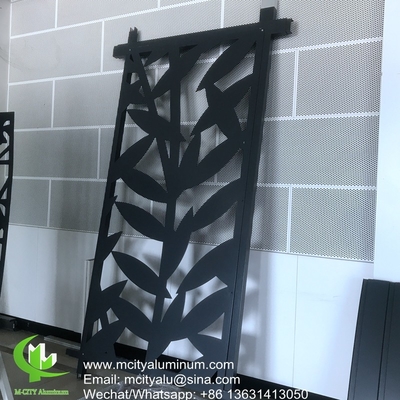 PVDF Металлические алюминиевые перфорированные узоры, используемые для отделки фасадов зданий