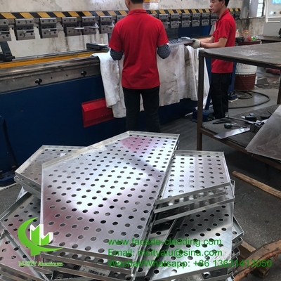 guangdong Порошкообразованная металлическая алюминиевая облицовка для фасадной наружной облицовки
