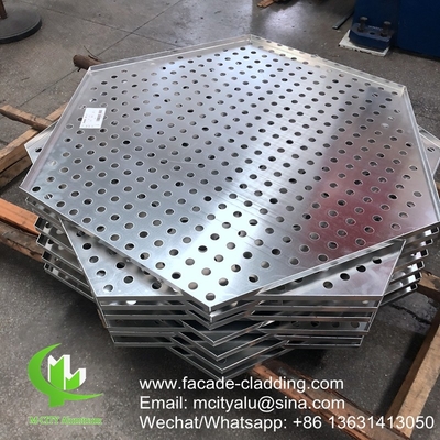 guangdong Порошковое покрытие металлоалюминиевых твердых панелей для фасадной наружной облицовки