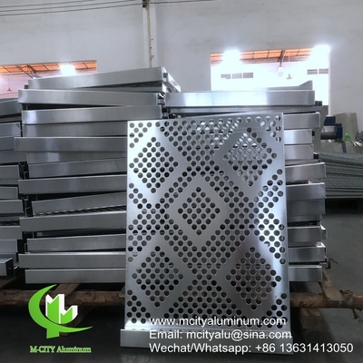 Foshan Порошкообразная металлическая алюминиевая облицовка для фасада