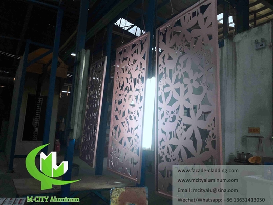 CNC алюминиевый лист Архитектурный алюминиевый фасад перфорированная стена облицовка Перфорированный лист