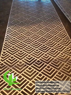 3D алюминиевые панели для фасадов отелей