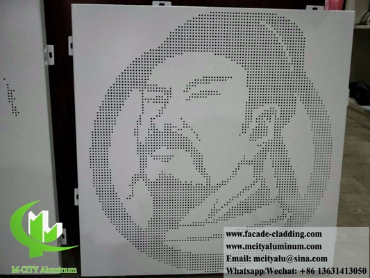 cnc резка алюминиевой панели порошковое покрытие алюминиевой занавесной стены для облицовки фасадов