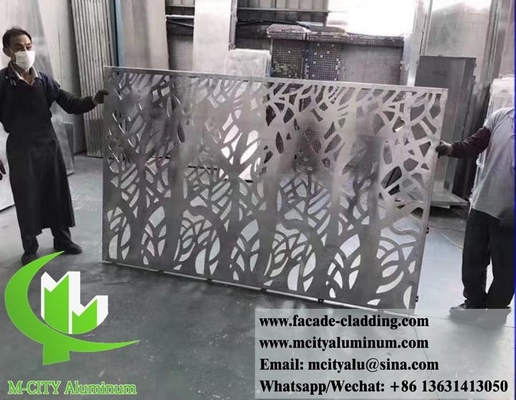 Внешний алюминиевый стеновой панель cnc резные панели для отделки фасадов зданий