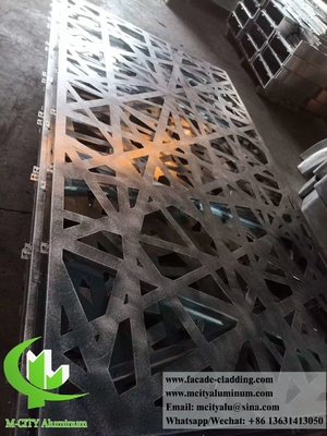 Внешний алюминиевый стеновой панель cnc резные панели для отделки фасадов зданий