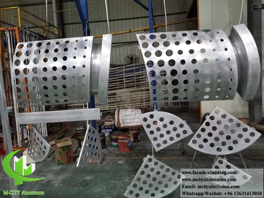 Алюминиевая плотная панель для наружной огнестойкой стенной облицовки