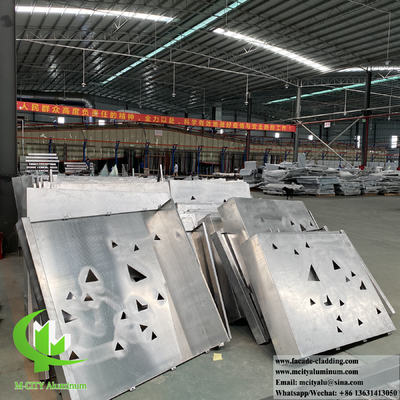 Foshan Лазерные резные металлические фасадные панели с полыми декоративными узорами для облицовки стен зданий