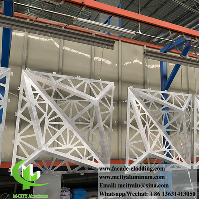Массивная алюминиевая панель 3D металлическая облицовка дизайн огнеупорный антиржавый PVDF цвет клочка толщиной 3 мм