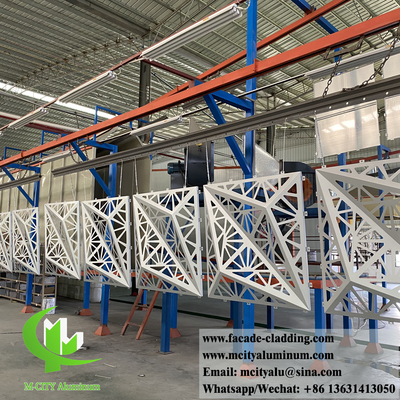 Массивная алюминиевая панель 3D металлическая облицовка дизайн огнеупорный антиржавый PVDF цвет клочка толщиной 3 мм