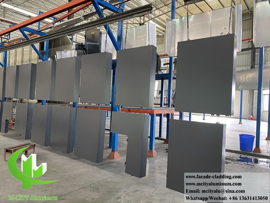 PVDF 3 мм толщины металлической облицовки алюминиевой экрана для украшения здания фасады стены, облицовки, колонны