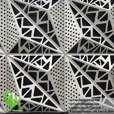 1м х 1м металлический фасад алюминиевая облицовка толщиной 2мм цвет 3D панели облицовки