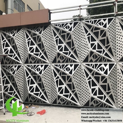 1м х 1м металлический фасад алюминиевая облицовка толщиной 2мм цвет 3D панели облицовки