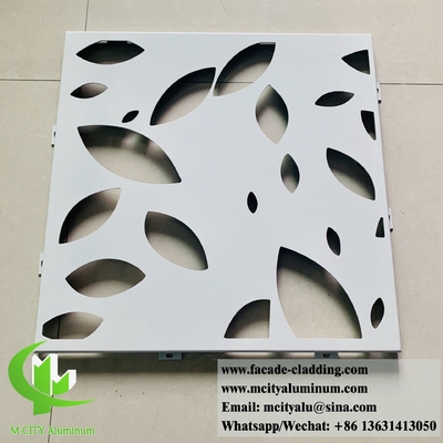 CNC резка лазерная резка Металлические садовые экраны Алюминиевые доски Обшивки панели