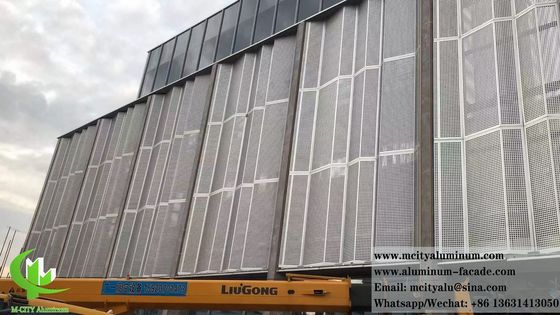 Хорошая цена Металлическая облицовка с ЧПУ, алюминиевые перфорированные листы, металлическая сетка для декорации фасадов онлайн