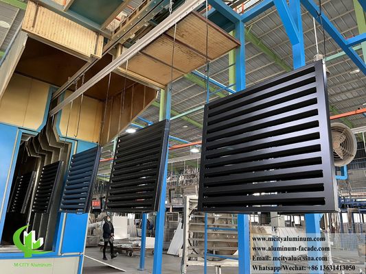 Хорошая цена Алюминиевая крышка кондиционера теплового насоса крышка металлического экрана наружное применение онлайн