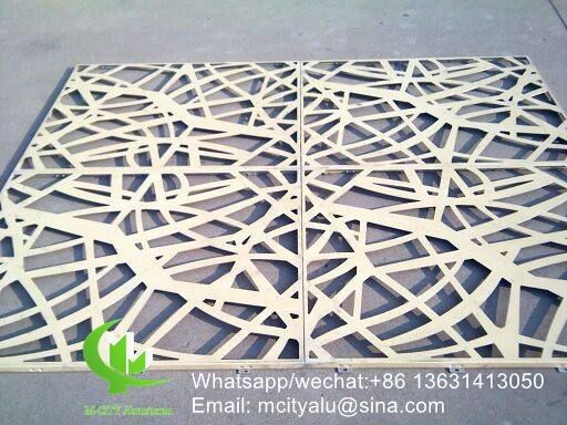 Хорошая цена 3 мм полые паттерны алюминиевые панели облицовки с PVDF отделкой для фасадной стены занавески онлайн