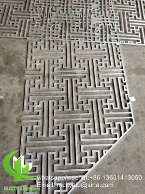 Хорошая цена Ламинированная алюминиевая фасадная панель с порошковым покрытием и индивидуальными узорами для декоративного экрана онлайн