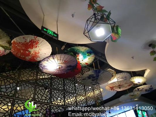 Хорошая цена Панель с гравировкой из алюминия, покрытая порошком, с настраиваемыми цветами RAL и лазерной резкой CNC для декорации фасадов онлайн