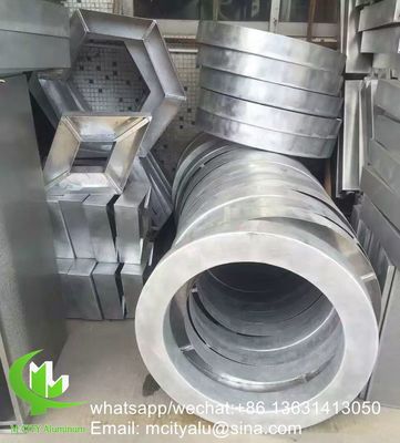 Хорошая цена Заказная алюминиевая облицовочная панель с порошковым покрытием 1000x2000 мм для фасадной навесной стены онлайн