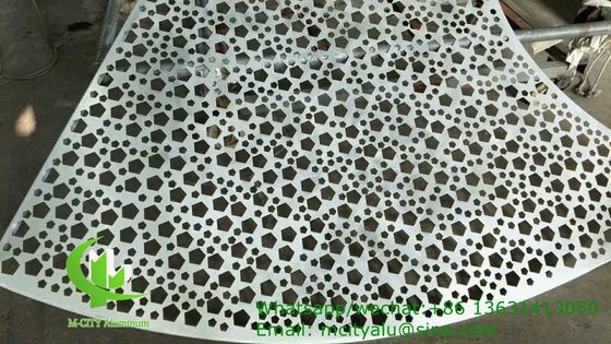 Хорошая цена Лист алюминиевого шпона толщиной 2,5 мм с порошковым покрытием для фасадной облицовки и навесных стен с индивидуальными узорами онлайн