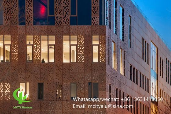 Хорошая цена 2-миллиметровый перфорированный алюминиевый лист с PVDF-покрытием для индивидуальных фасадных панелей и облицовки стен онлайн