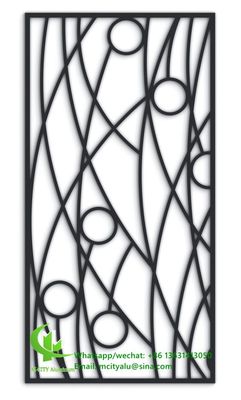 Хорошая цена Металлическая алюминиевая перфорированная панель с лазерным резным экраном для украшения окон онлайн