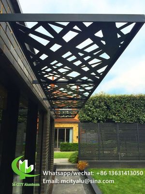 Хорошая цена Алюминиевая перфорированная панель для окрашивания окон с металлическим листом размером 3 мм с покрытием в порошок онлайн